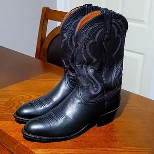 Lucchese 2000 Men's Leather Cowboy Boots